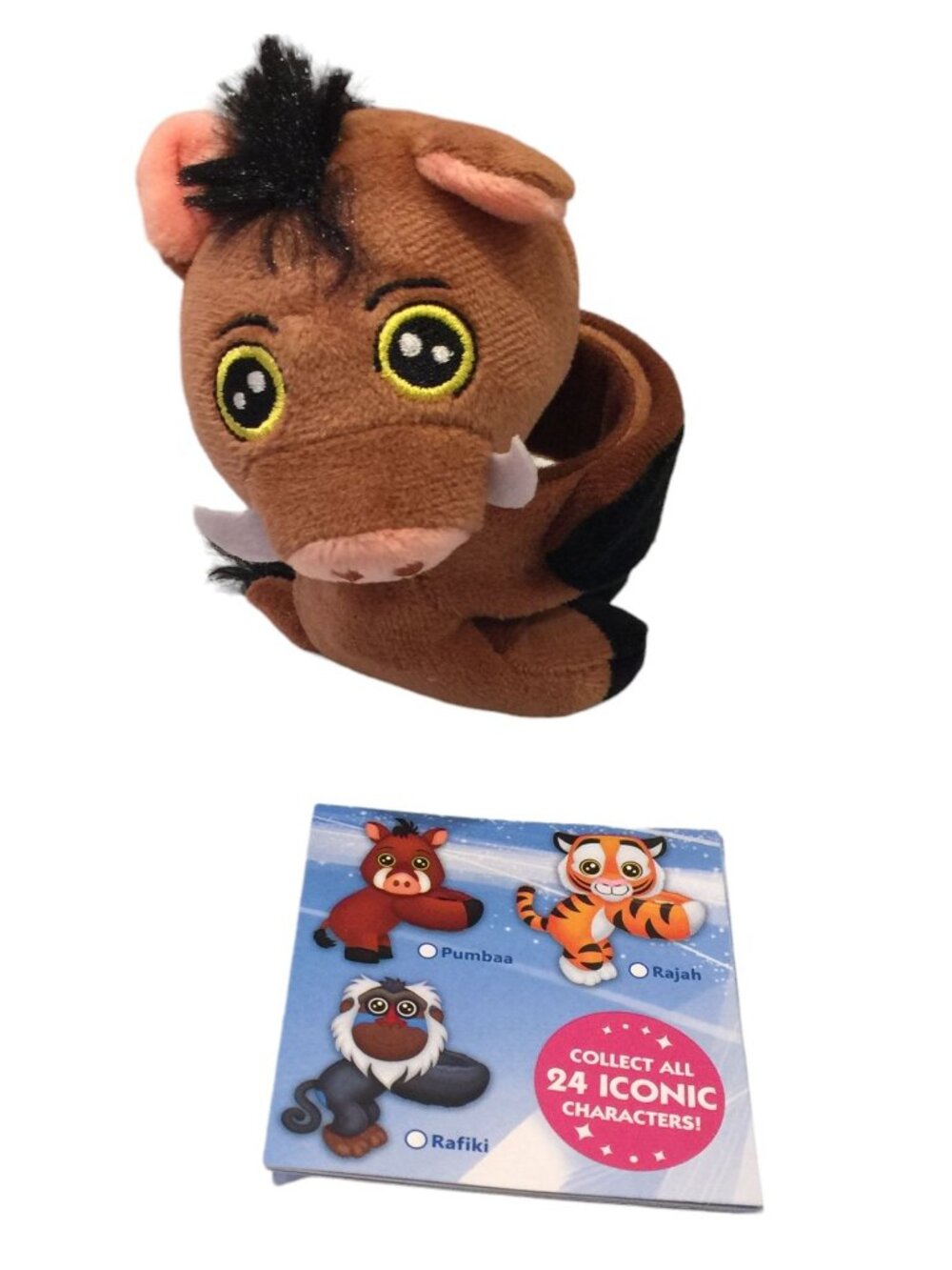 Disney Favorites Collection Cutie Cuff Plush The Lion King PUMBAA Character